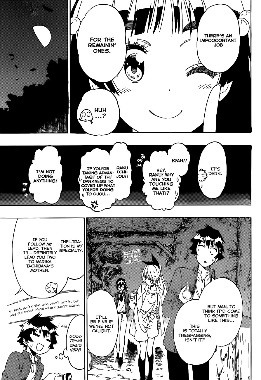 Nisekoi chapter 184 page 11