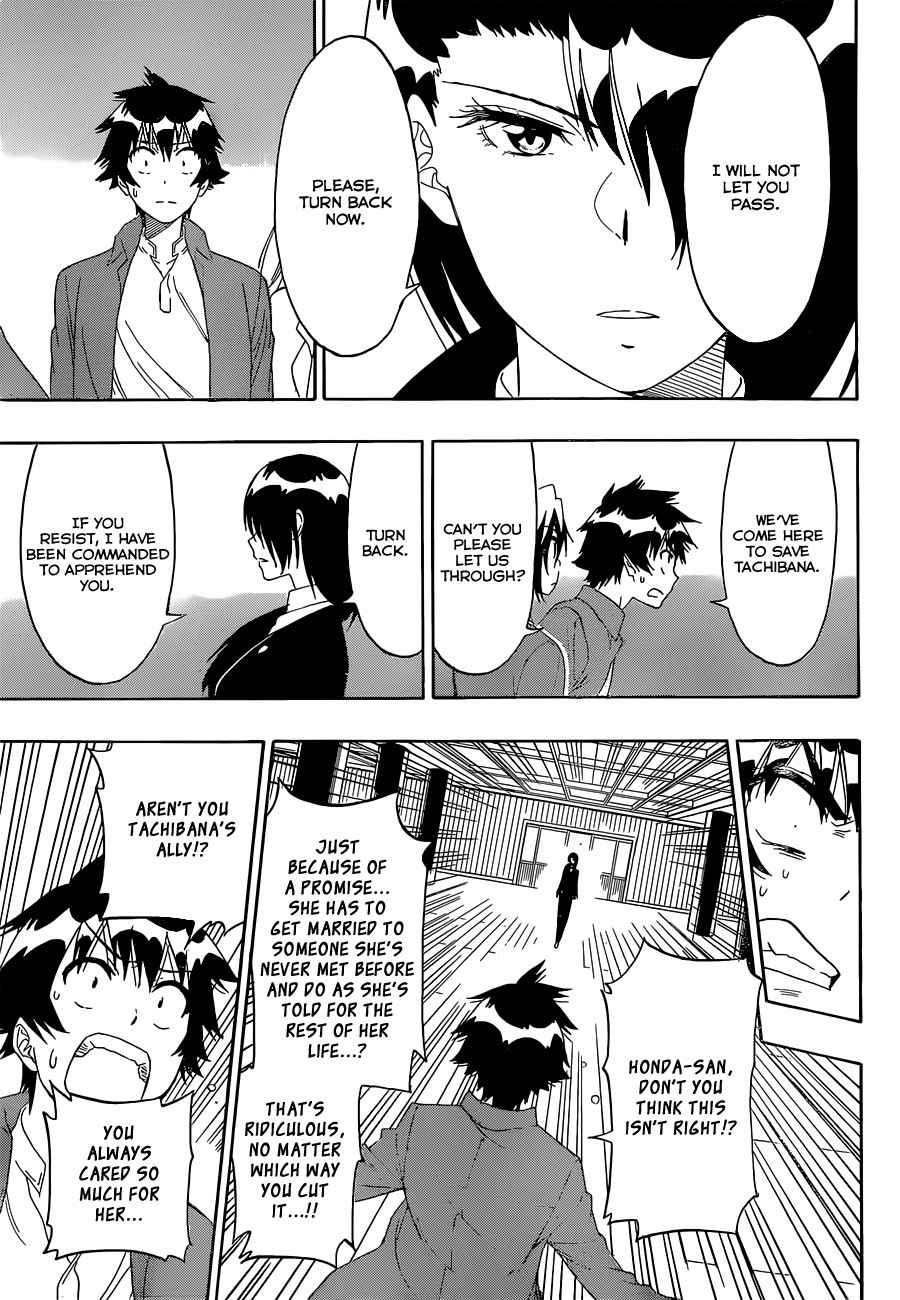 Nisekoi chapter 184 page 15