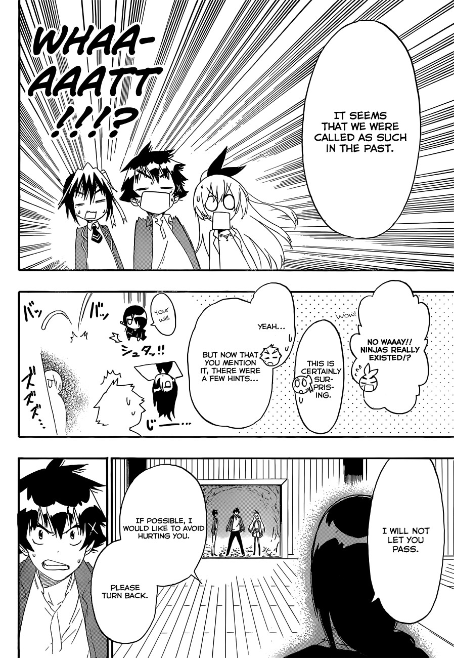 Nisekoi chapter 184 page 18