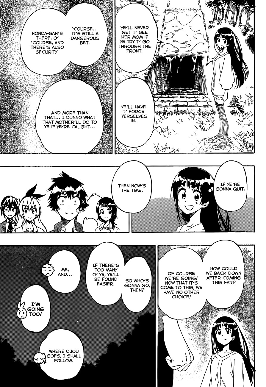 Nisekoi chapter 184 page 9