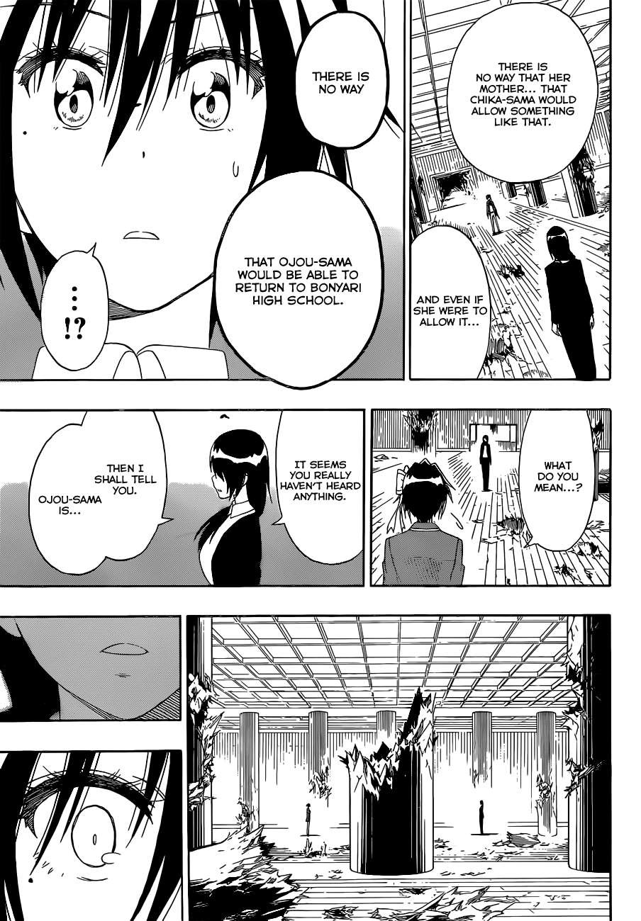 Nisekoi chapter 185 page 15