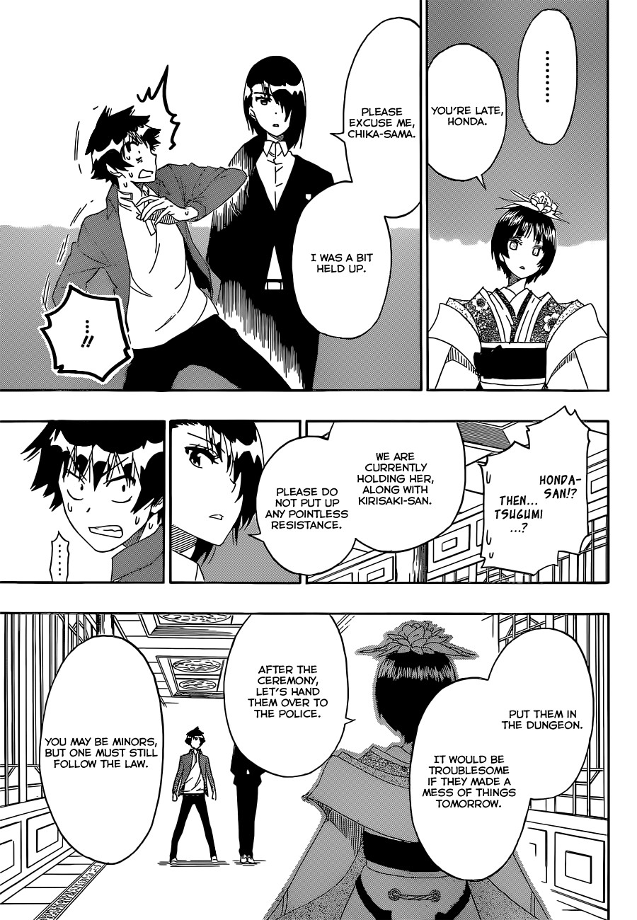 Nisekoi chapter 186 page 17