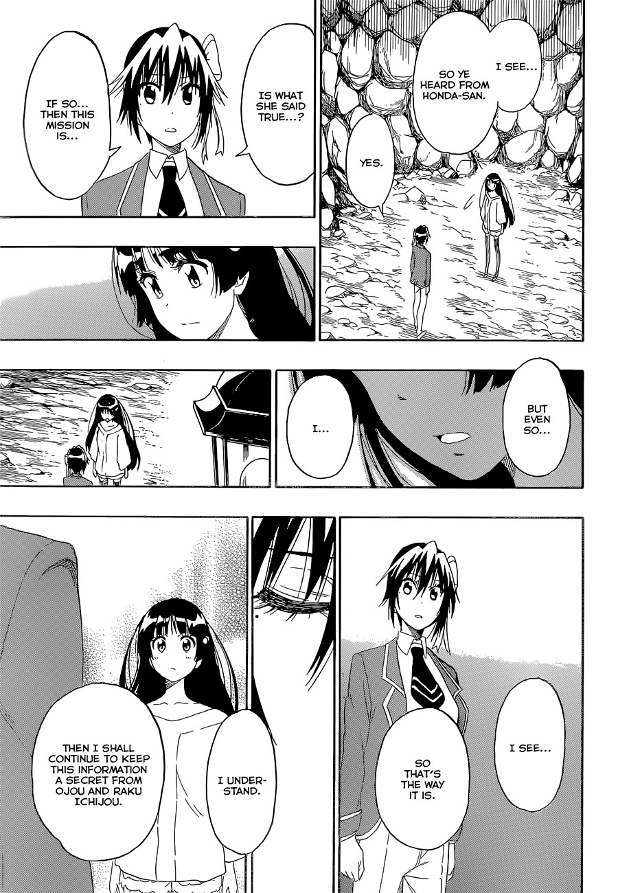 Nisekoi chapter 188 page 15