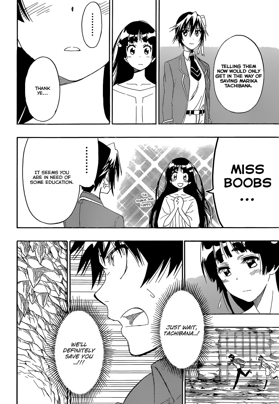 Nisekoi chapter 188 page 16
