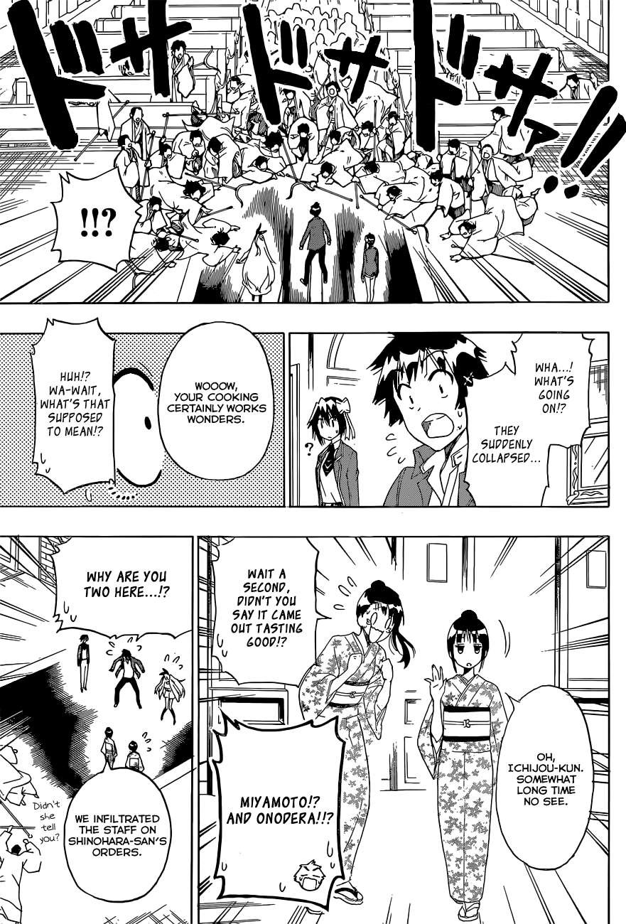 Nisekoi chapter 190 page 17