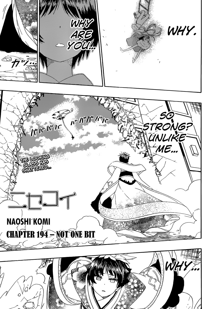 Nisekoi chapter 194 page 1