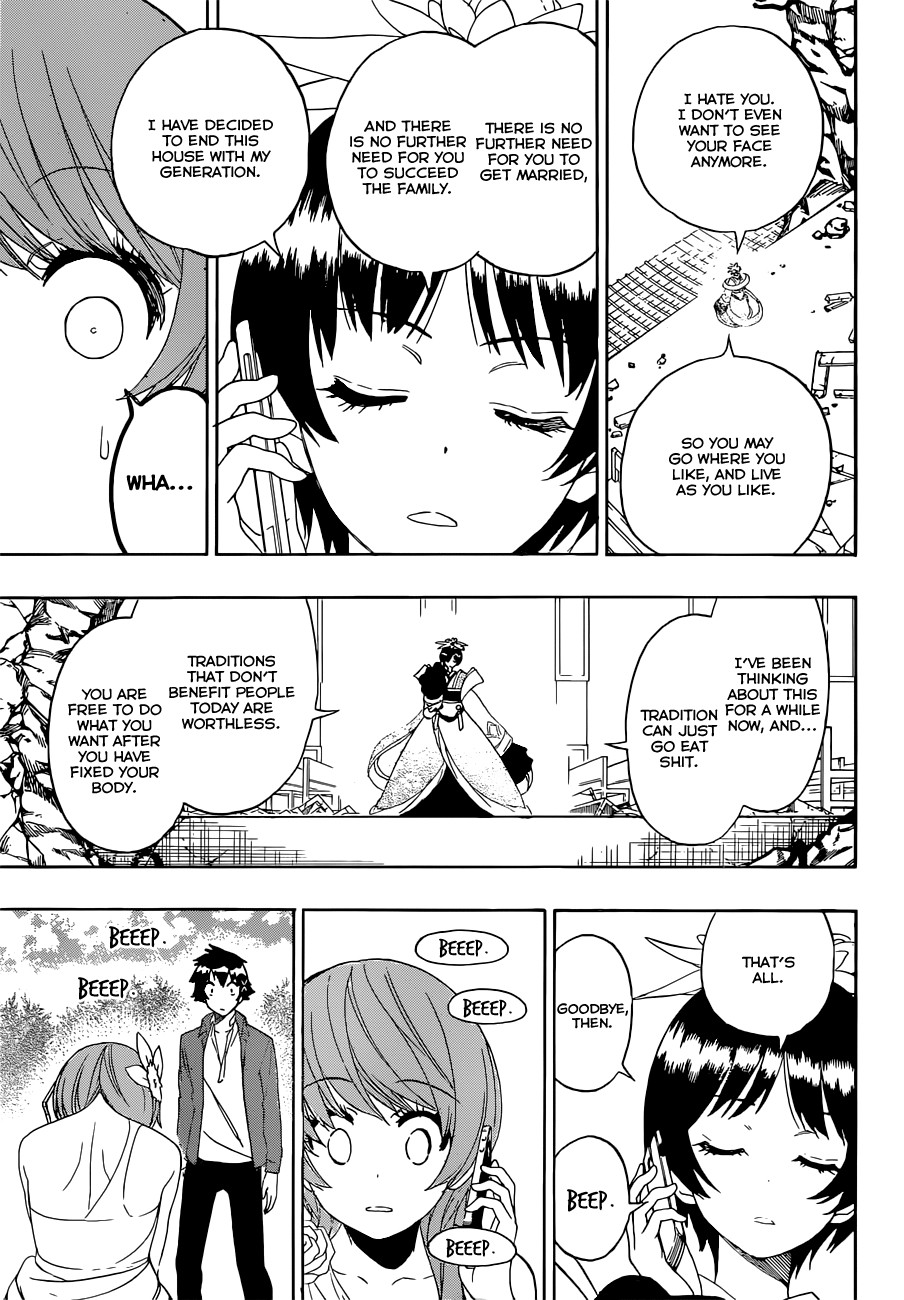 Nisekoi chapter 194 page 17