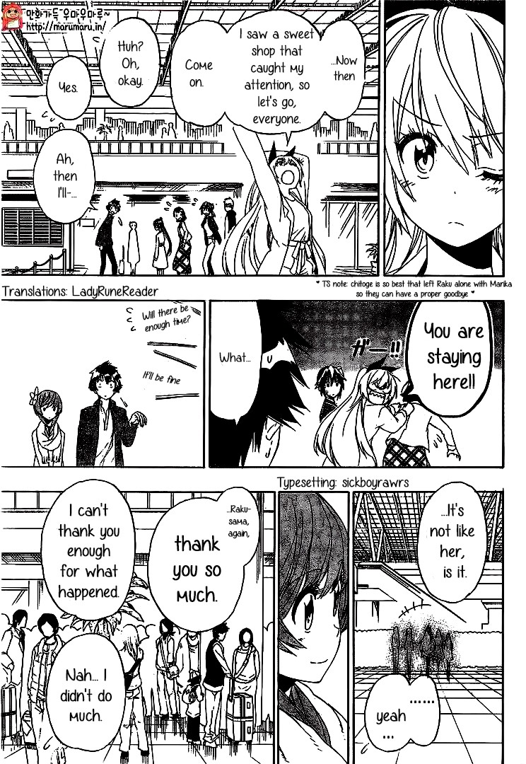 Nisekoi chapter 195 page 3
