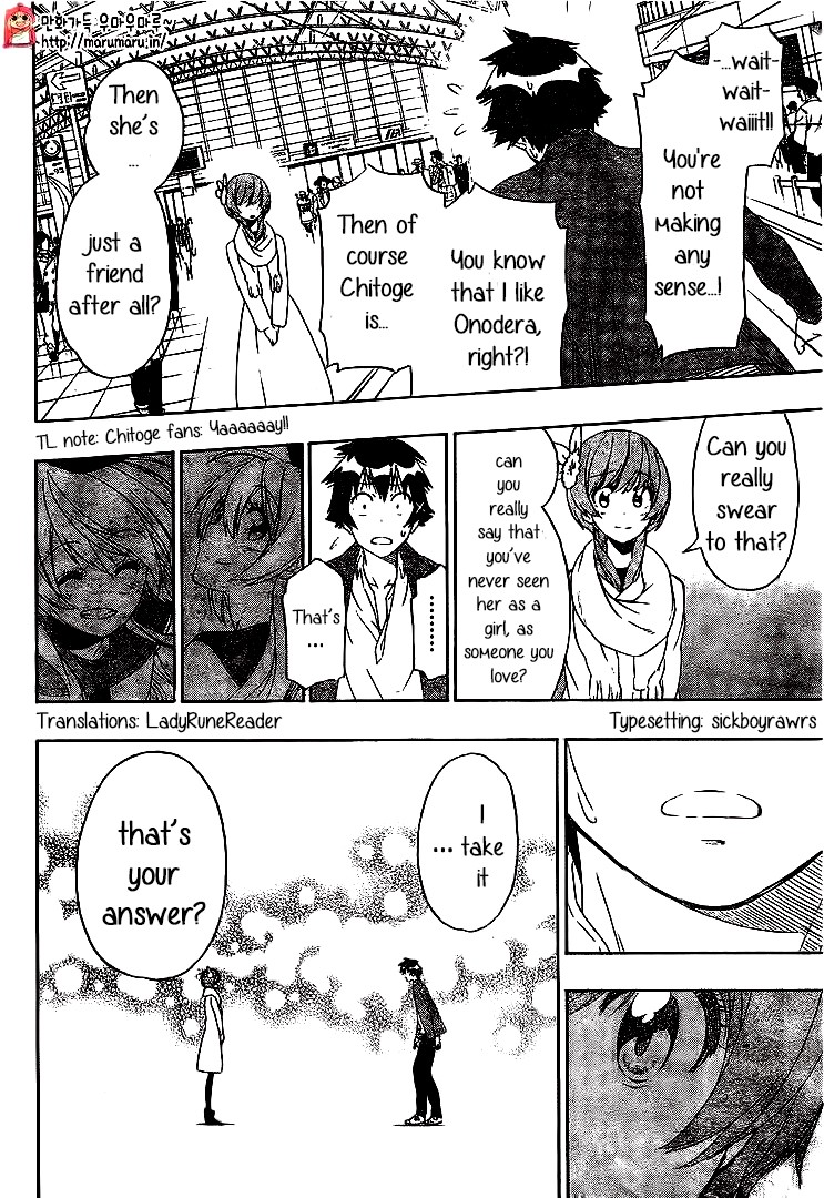 Nisekoi chapter 195 page 8