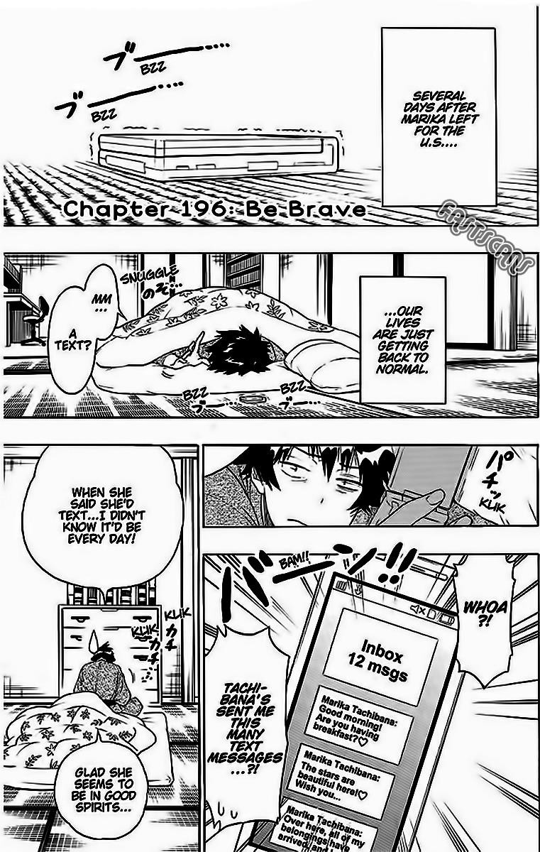 Nisekoi chapter 196 page 3