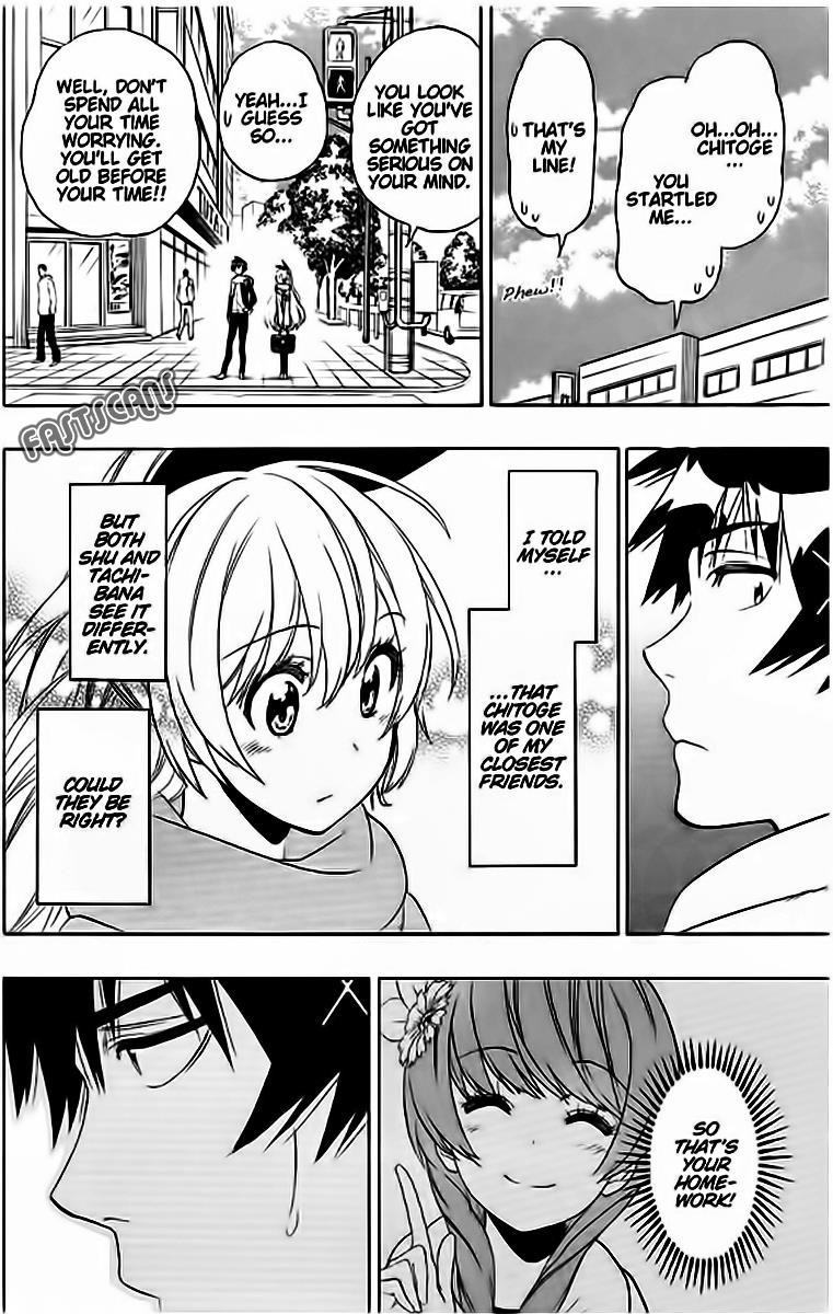 Nisekoi chapter 196 page 6