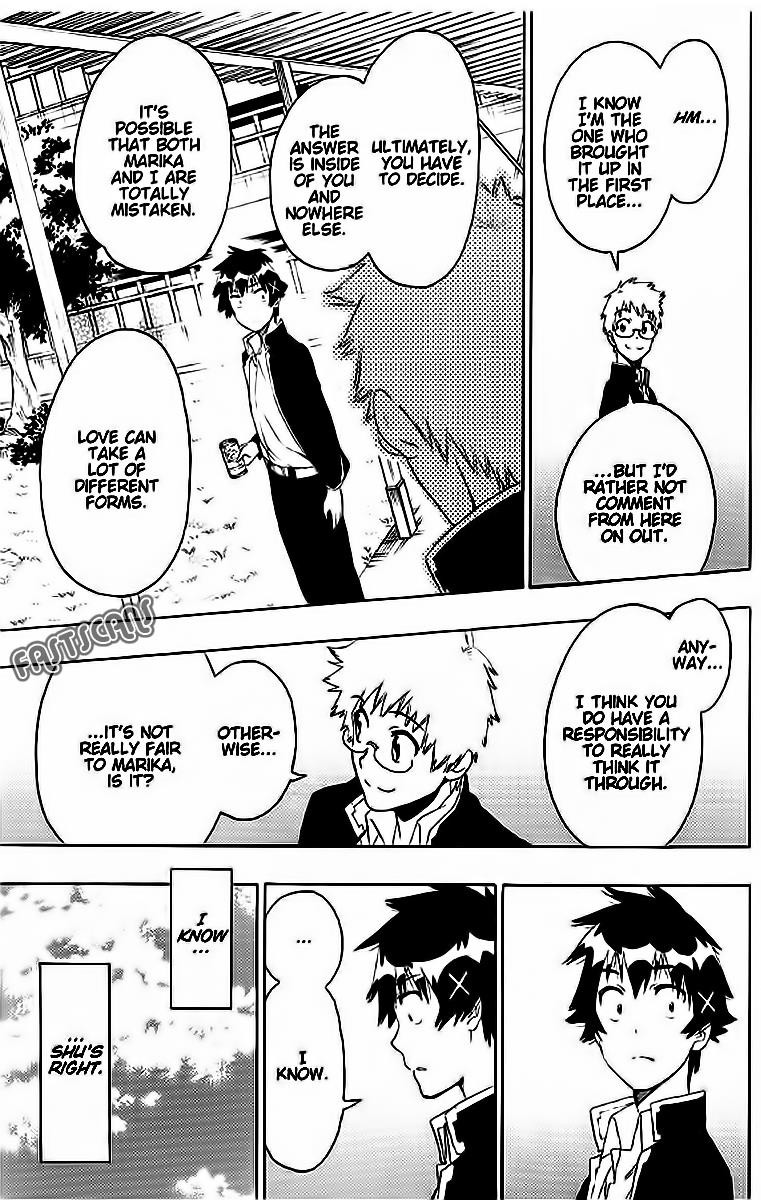 Nisekoi chapter 196 page 9