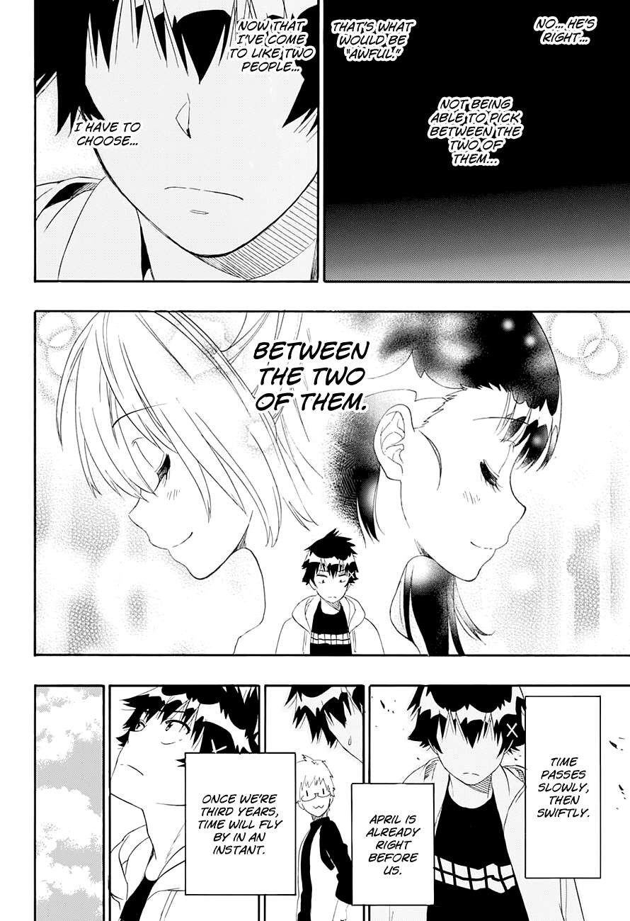 Nisekoi chapter 200 page 17