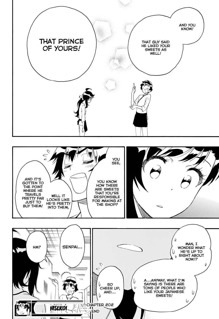 Nisekoi chapter 202 page 18