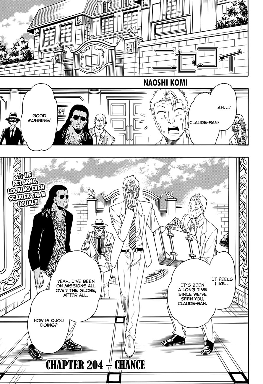 Nisekoi chapter 204 page 1