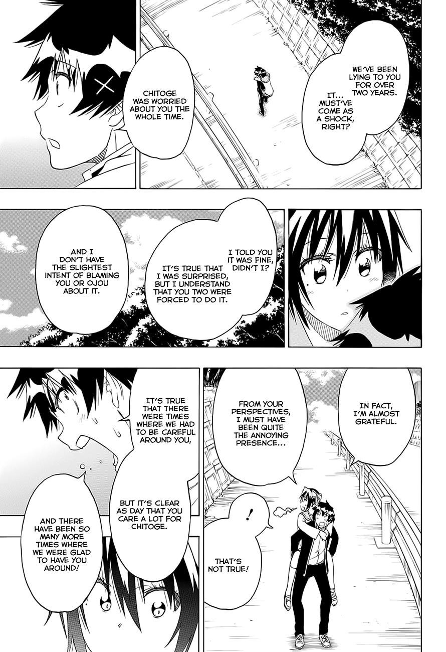 Nisekoi chapter 205 page 14