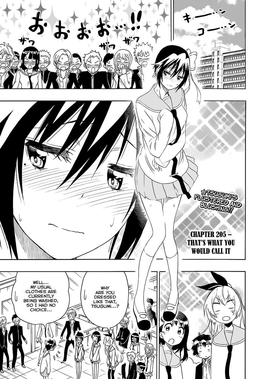 Nisekoi chapter 205 page 2