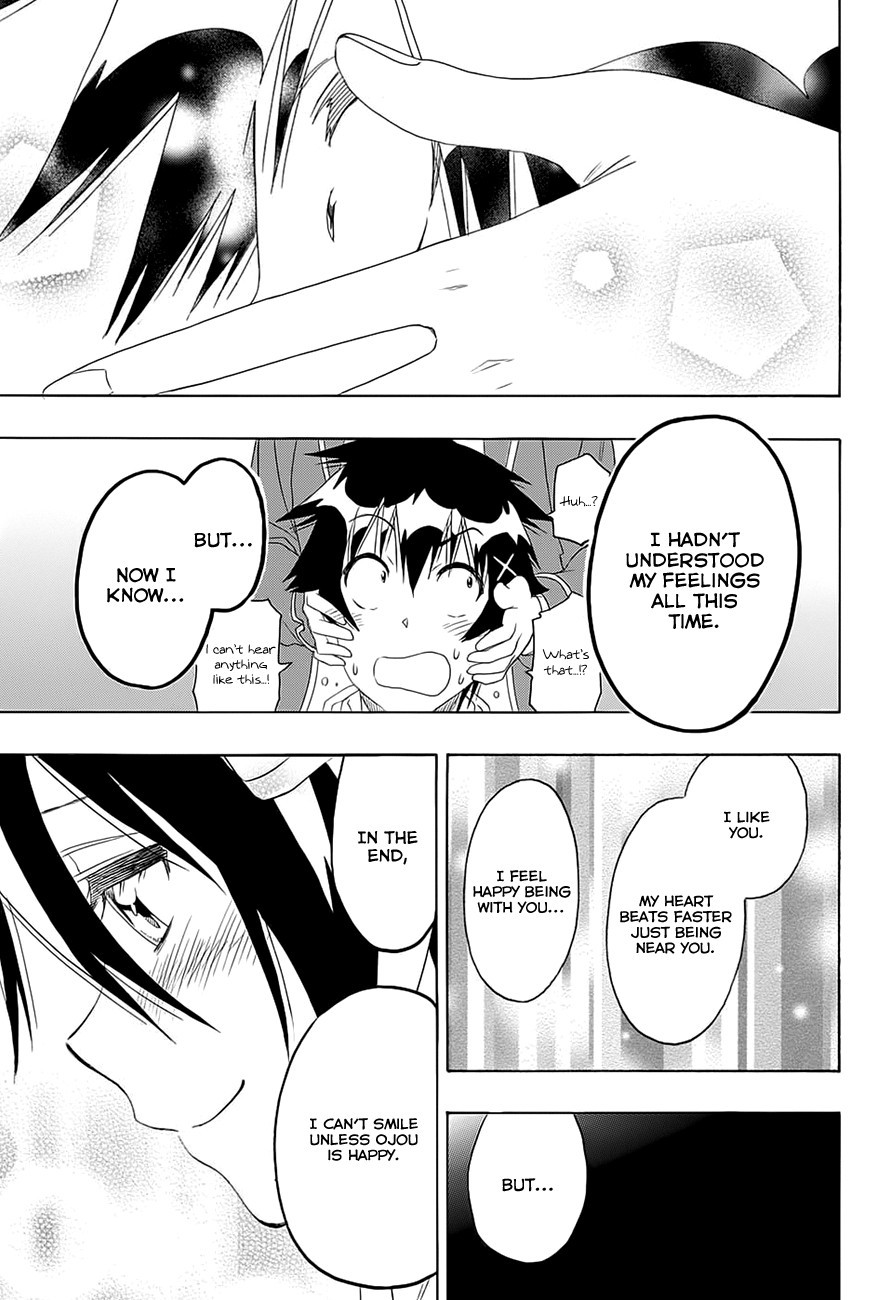 Nisekoi chapter 206 page 17