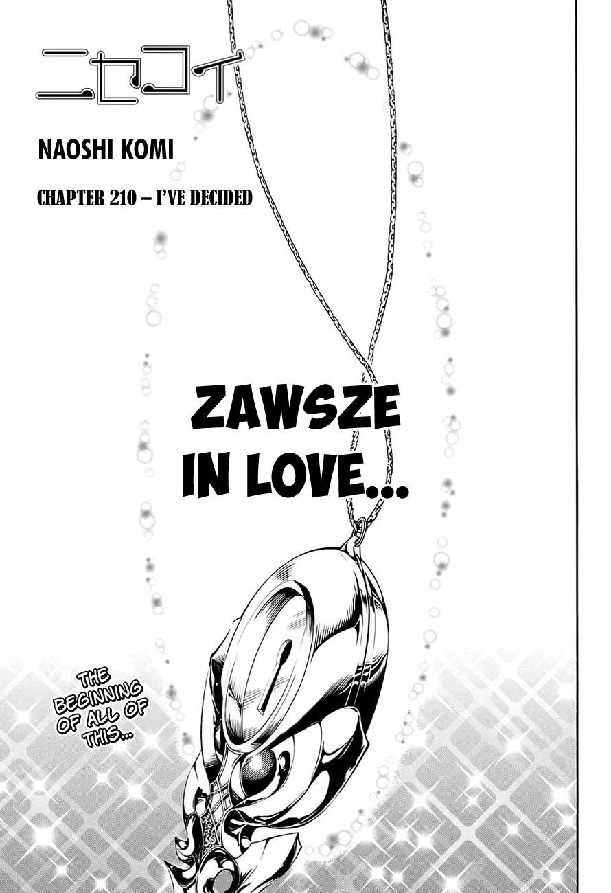 Nisekoi chapter 210 page 1