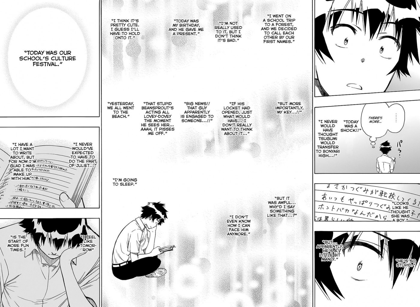 Nisekoi chapter 213 page 14