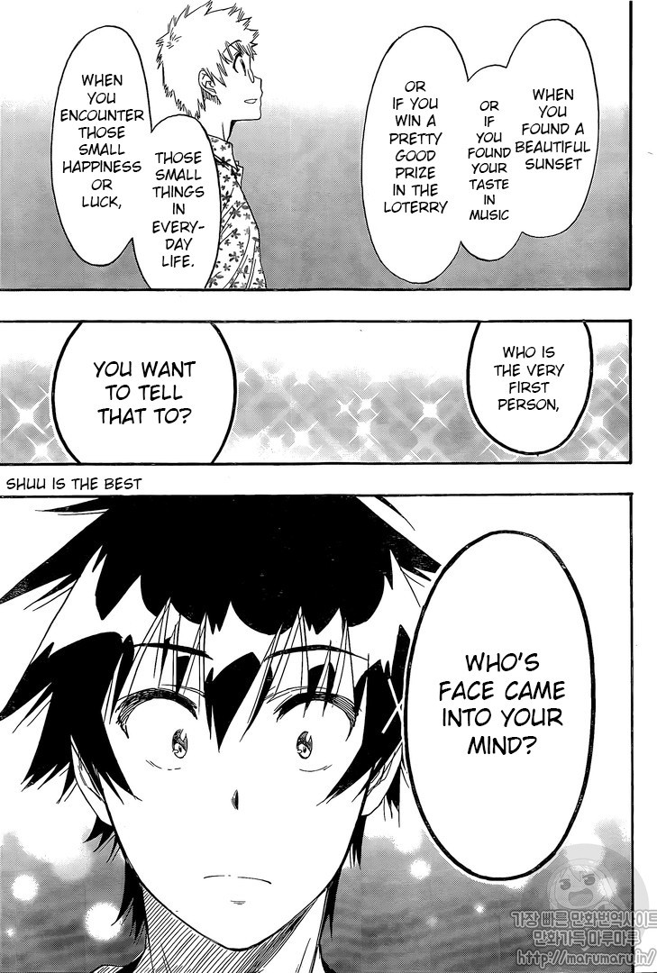 Nisekoi chapter 217 page 8