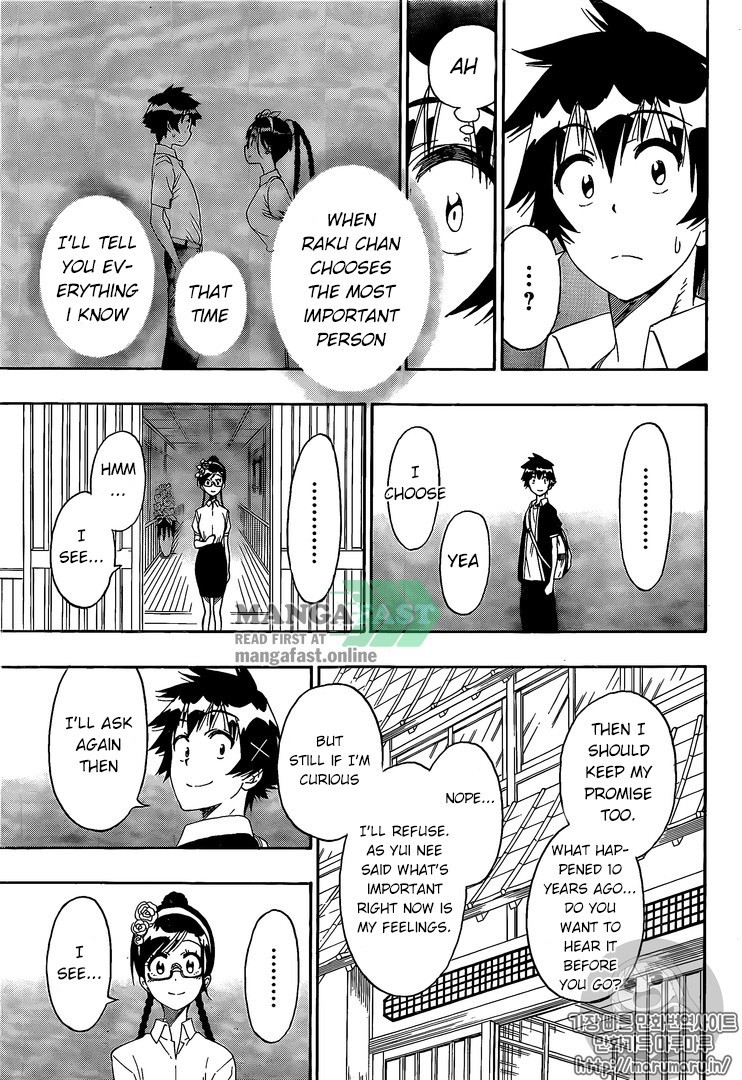 Nisekoi chapter 218 page 5