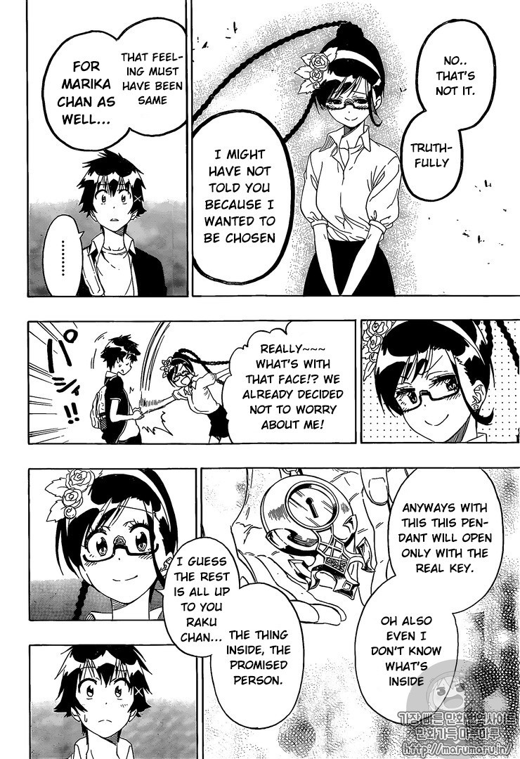 Nisekoi chapter 218 page 8