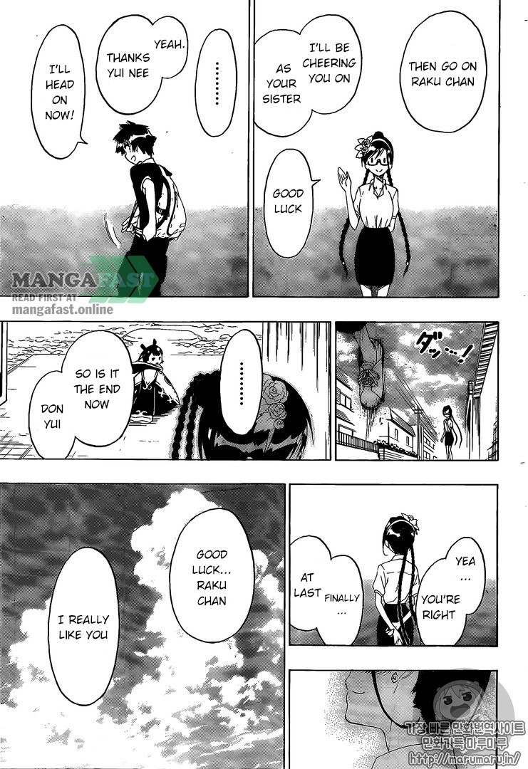Nisekoi chapter 218 page 9