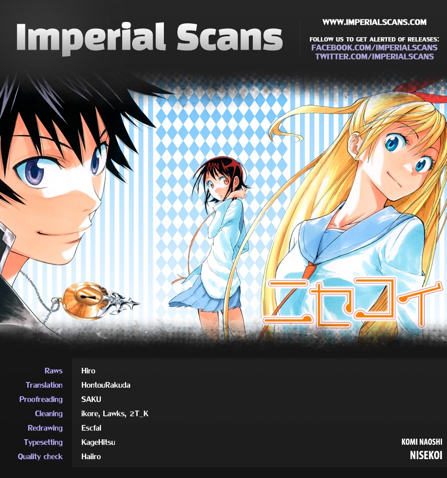 Nisekoi chapter 22 page 1