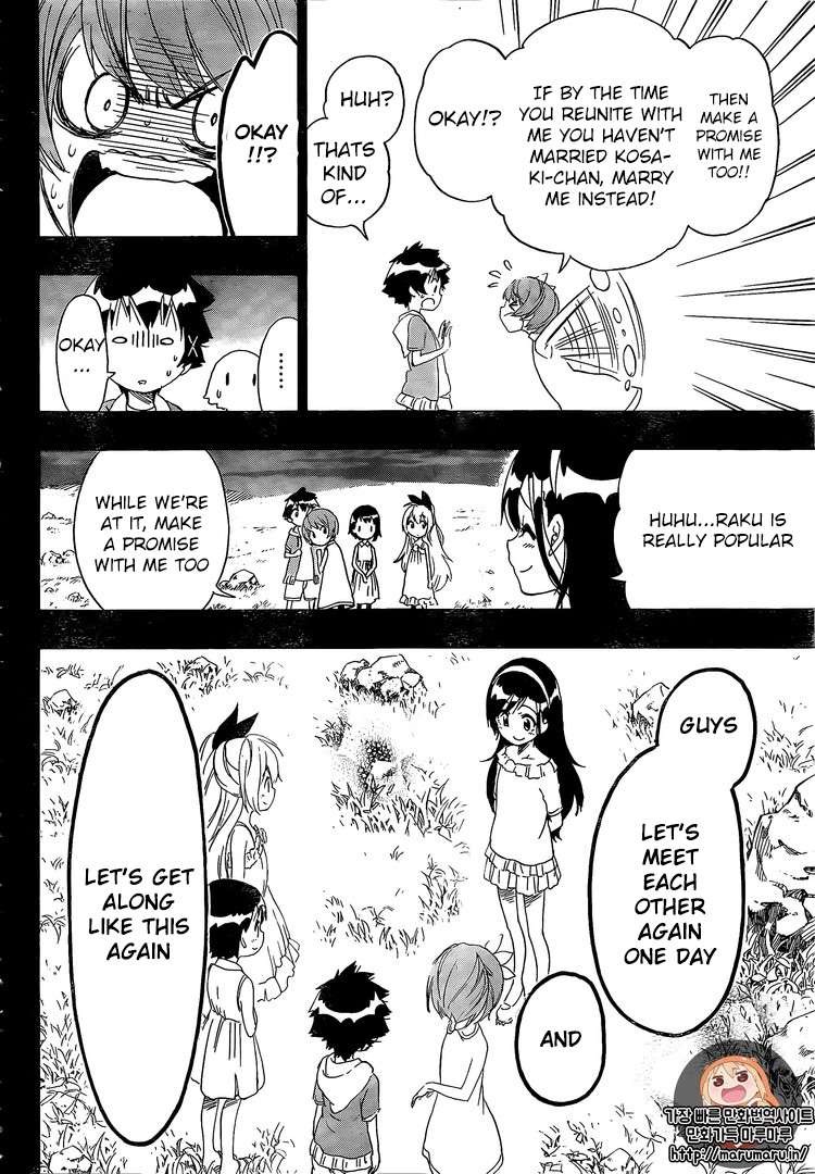 Nisekoi chapter 221 page 16