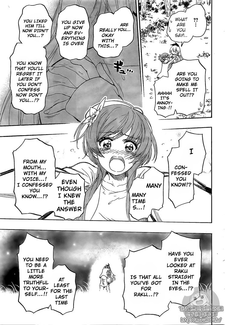 Nisekoi chapter 224 page 11