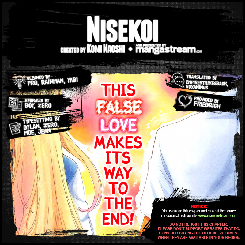 Nisekoi chapter 229 page 1