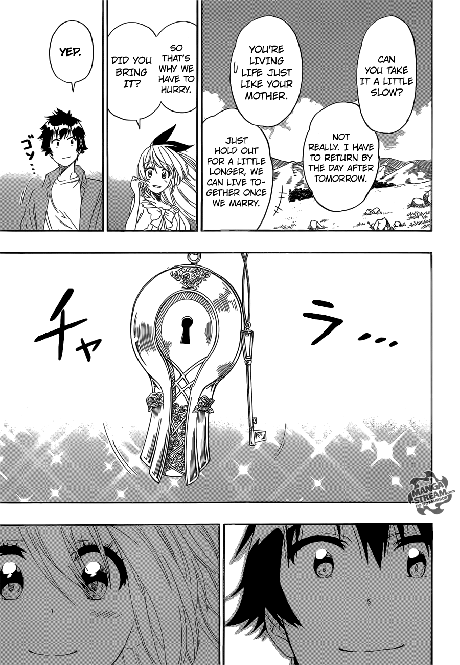 Nisekoi chapter 229 page 19