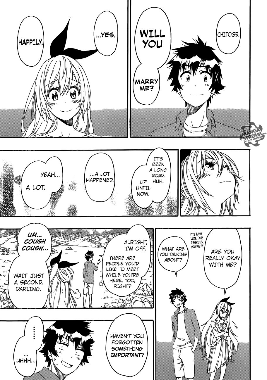 Nisekoi chapter 229 page 21