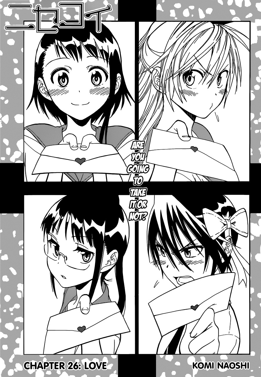 Nisekoi chapter 26 page 3