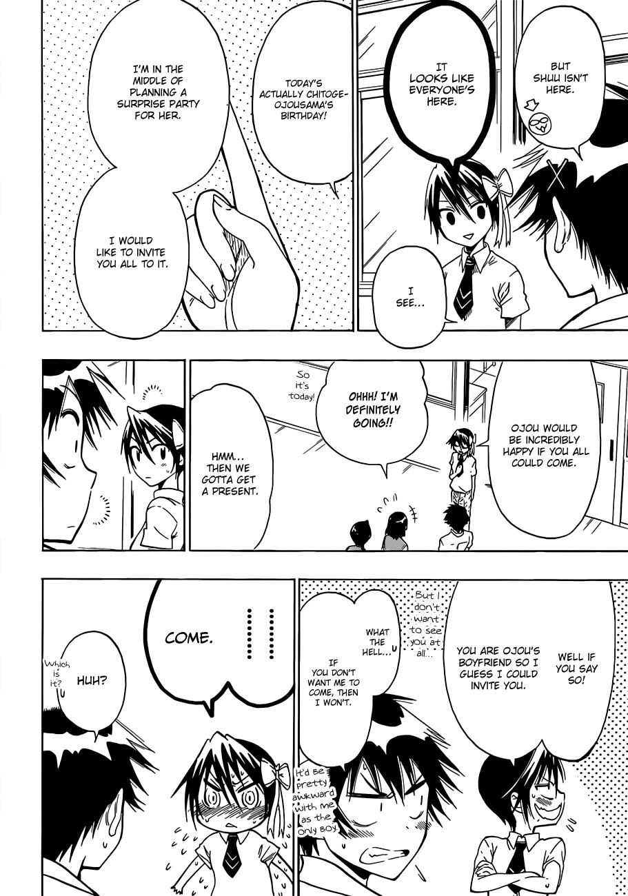 Nisekoi chapter 27 page 4
