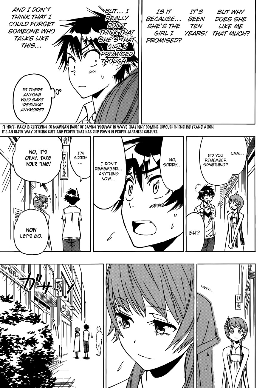 Nisekoi chapter 34 page 7