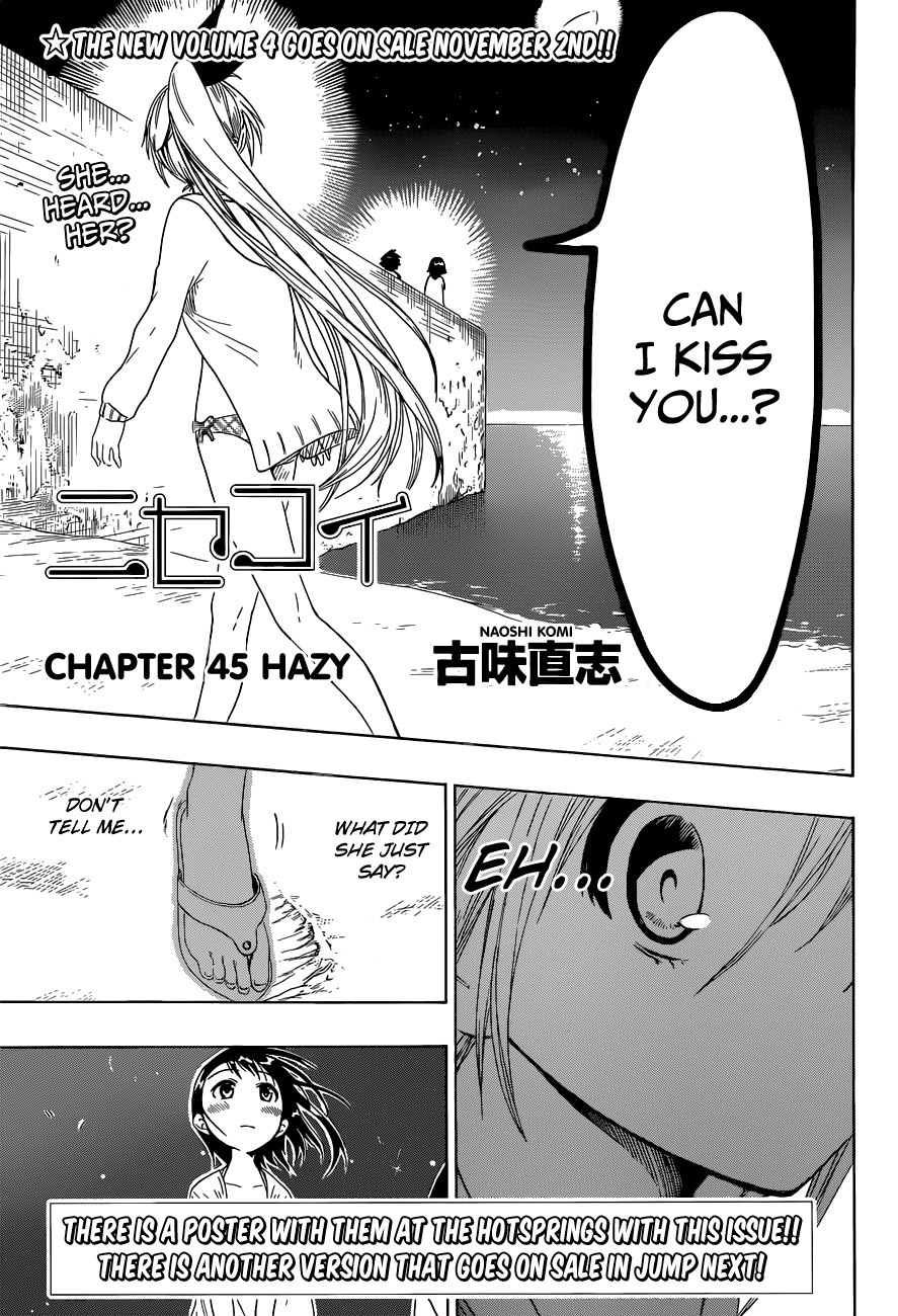 Nisekoi chapter 45 page 1
