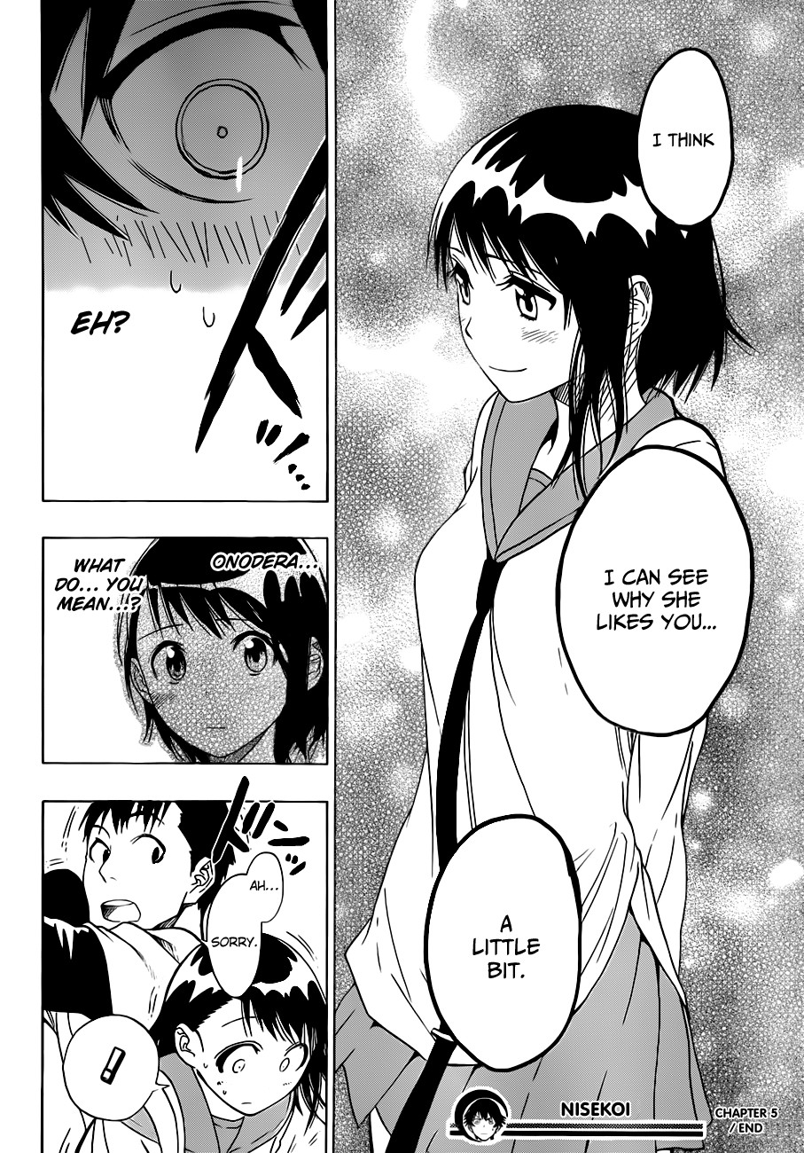 Nisekoi chapter 5 page 18