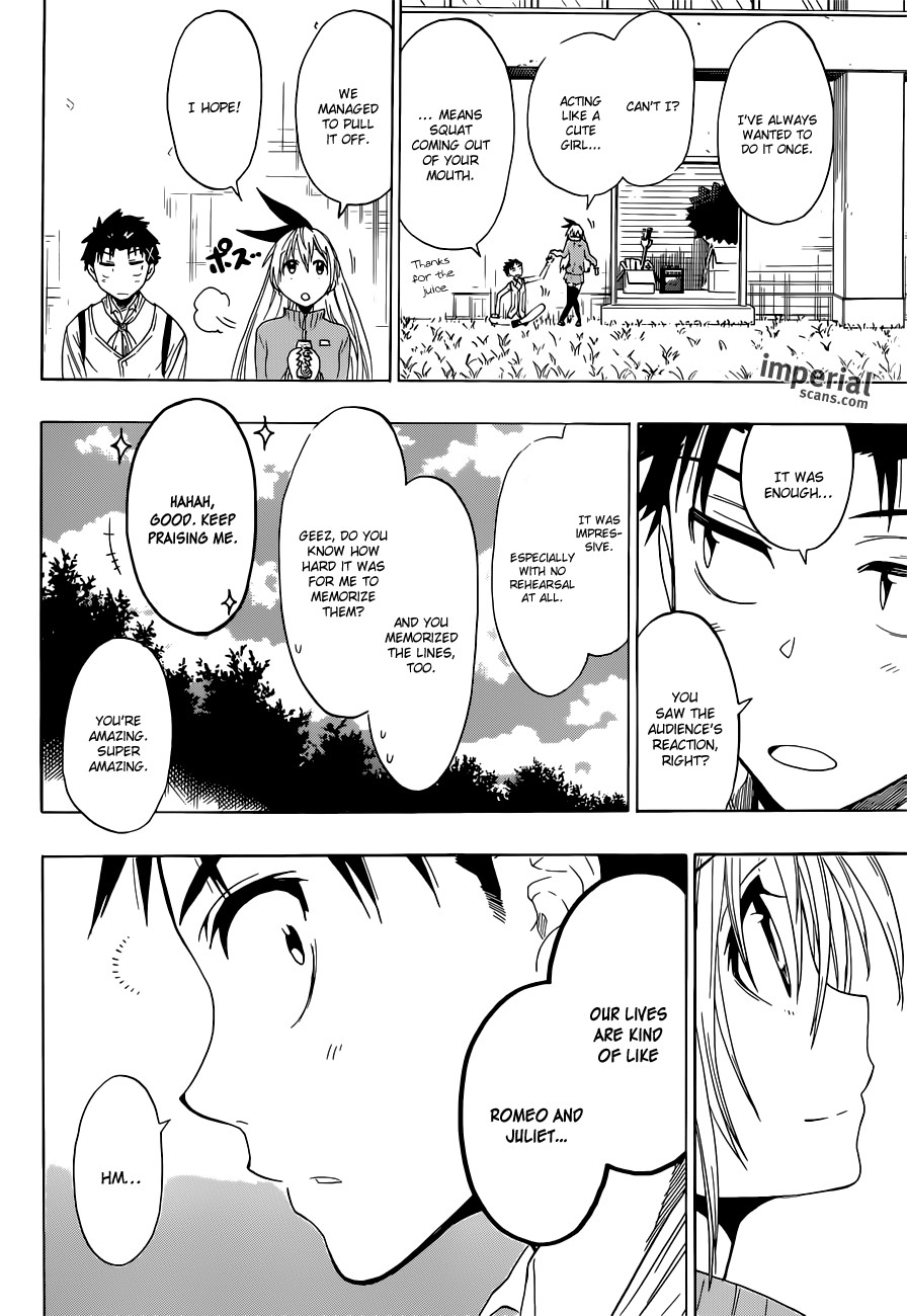 Nisekoi chapter 50 page 4