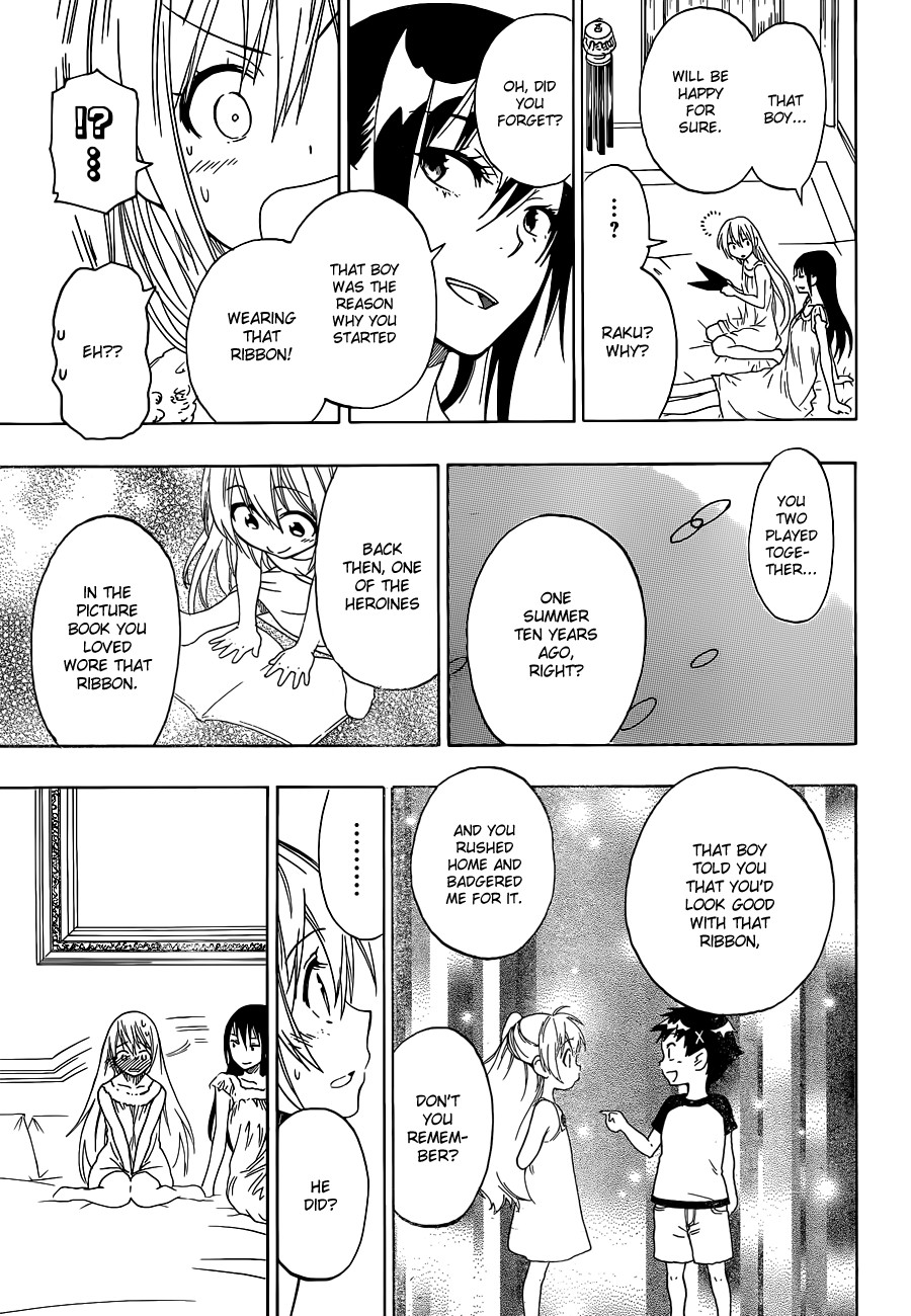 Nisekoi chapter 62 page 15