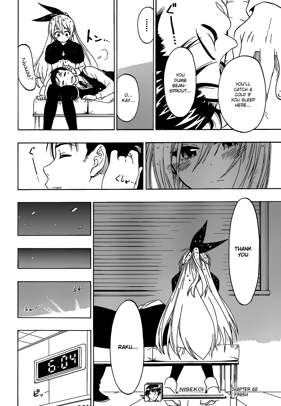 Nisekoi chapter 62 page 18