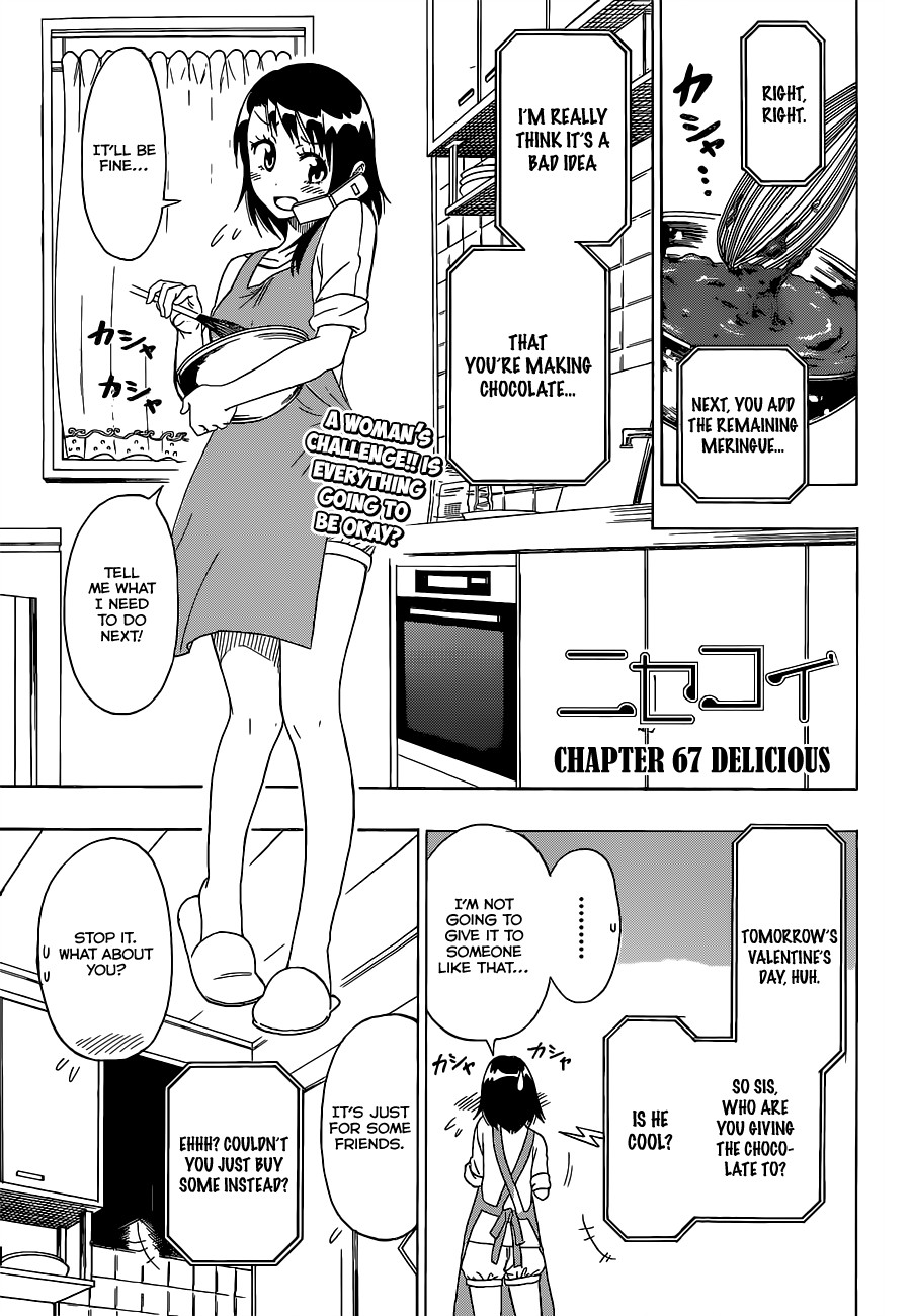 Nisekoi chapter 67 page 1