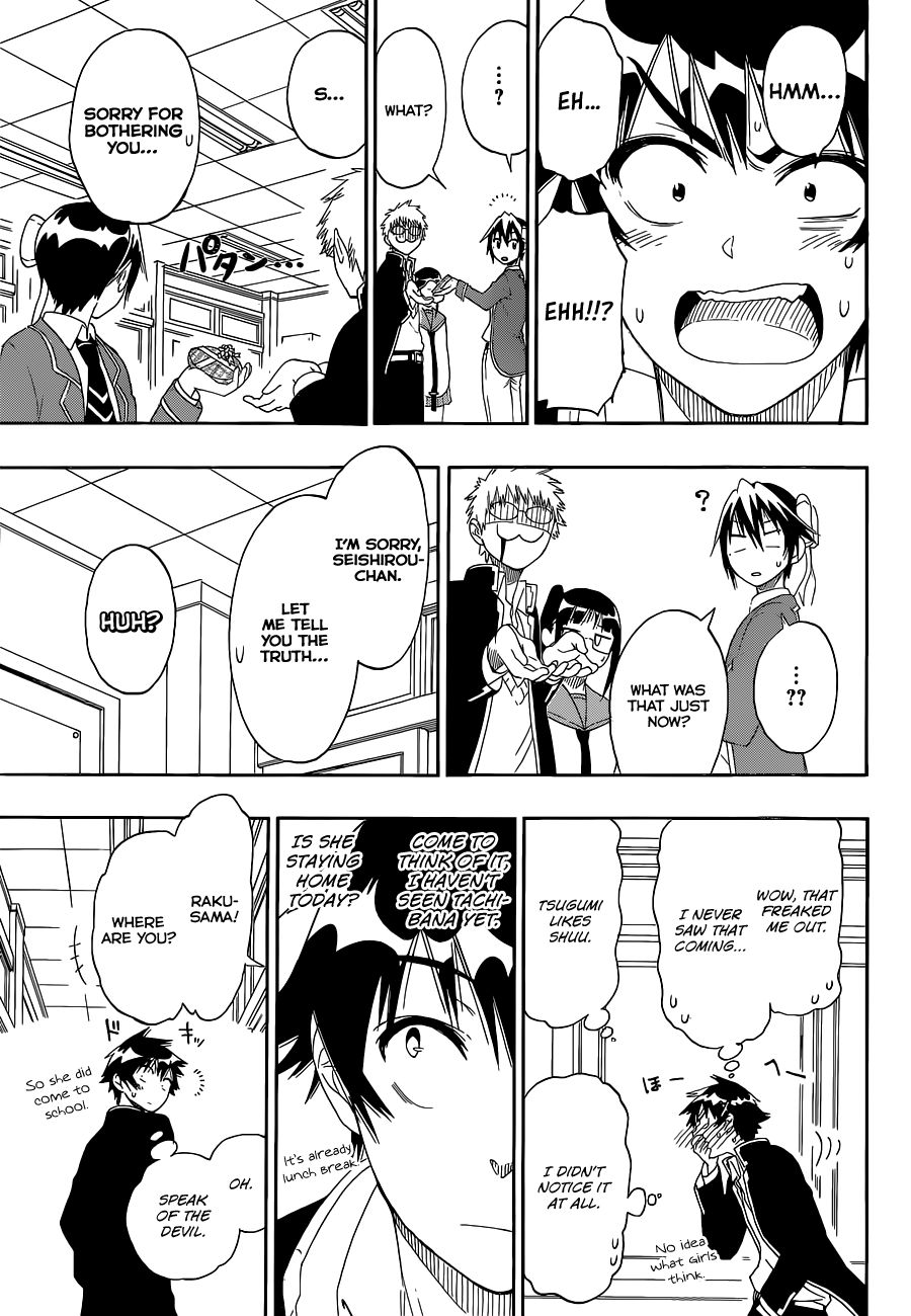 Nisekoi chapter 67 page 15
