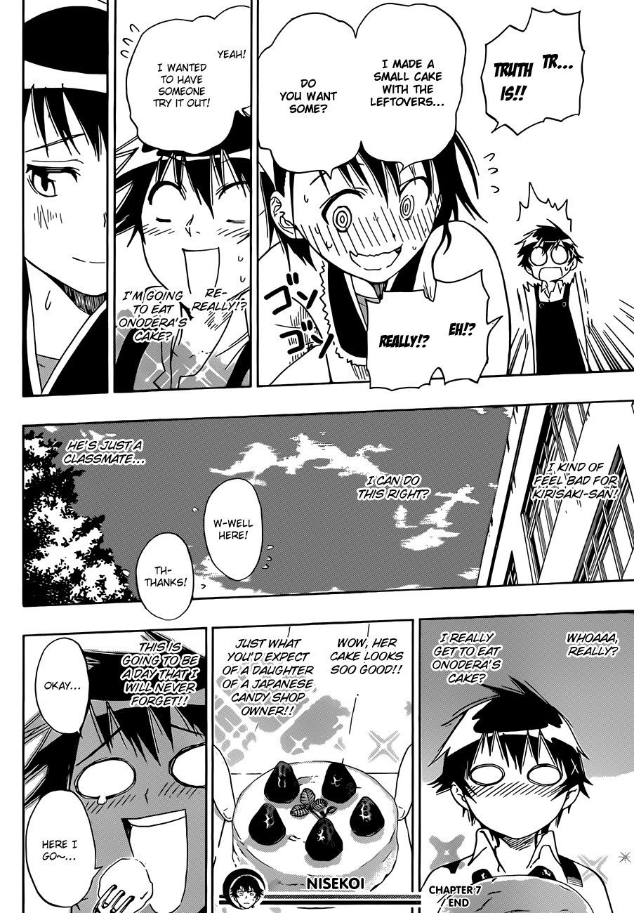 Nisekoi chapter 7 page 19