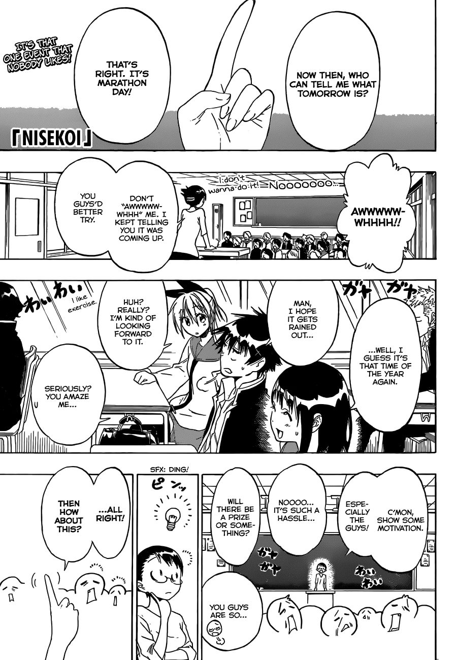 Nisekoi chapter 72 page 1