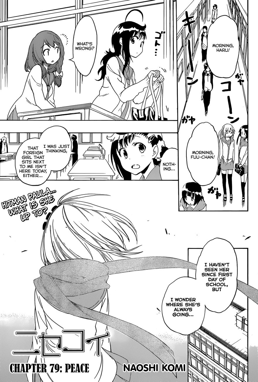 Nisekoi chapter 79 page 1