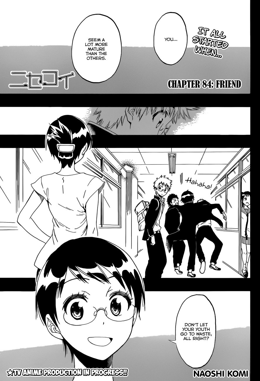 Nisekoi chapter 84 page 1