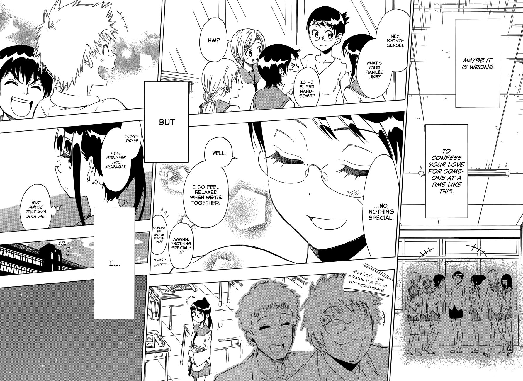 Nisekoi chapter 84 page 14