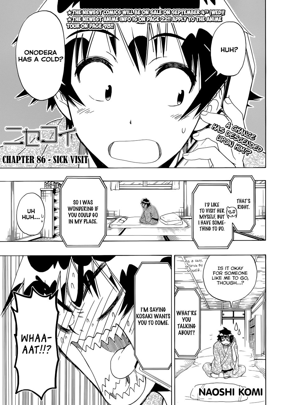 Nisekoi chapter 86 page 1